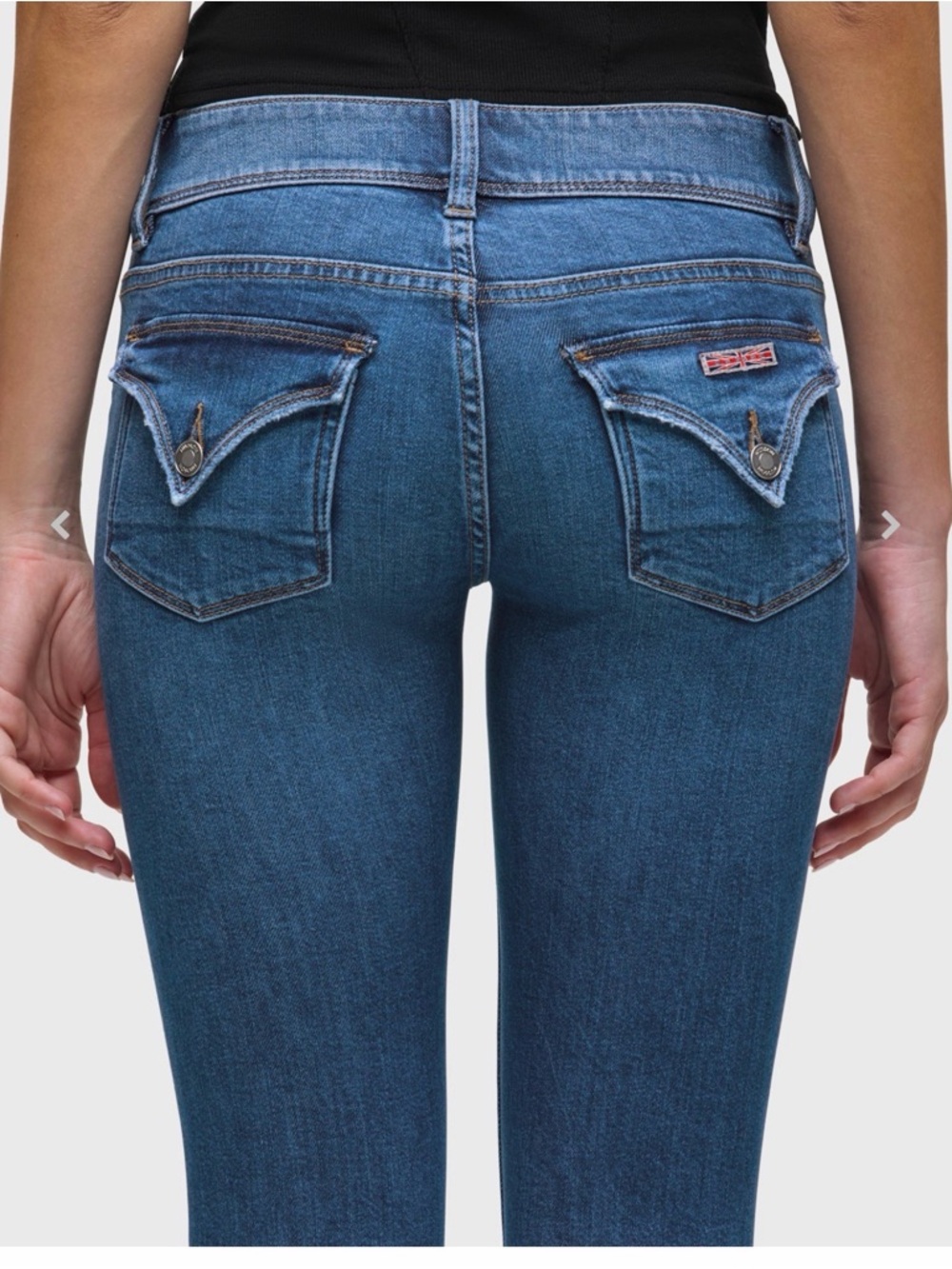 Hudson Jeans Collin’s mid rise skinny ankle